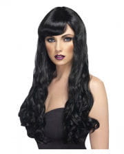 Cosplay woman wig black