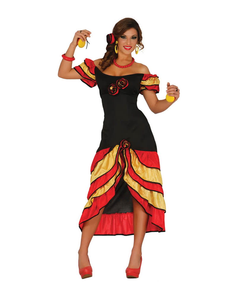 Flamenco Dancer Costume Sexy Spanish Woman Costume Horror