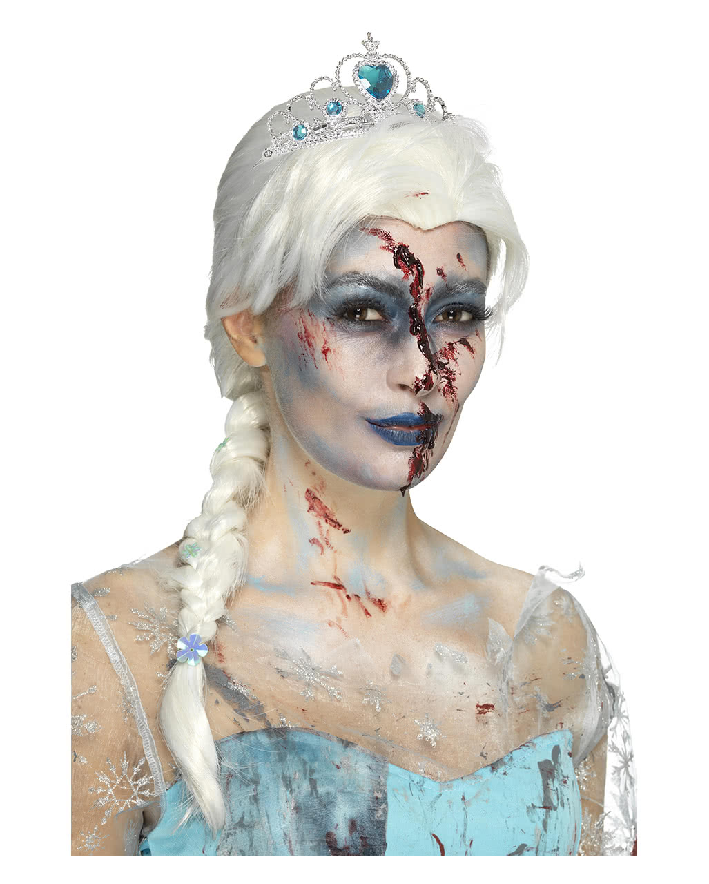 Zombie Ice Queen Wig Halloween Costume Accessories Horror Shopcom