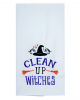 Clean Up Witches Geschirrtuch 