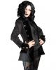 Damen Piratenjacke schwarz 