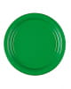 Paper plate green 8 pcs. 