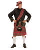 Highlander Schottenkostüm mit Tasche 