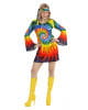 Psychedelic Hippie Girl Costume 