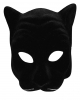 Schwarzer Panther Gesichtsmaske 