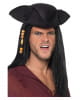 Black Three-cornered Pirate Hat 