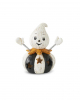 Vintage Halloween Pumpkin Ghost LED Figure 10cm 