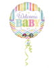Welcome Baby Folienballon 43cm 