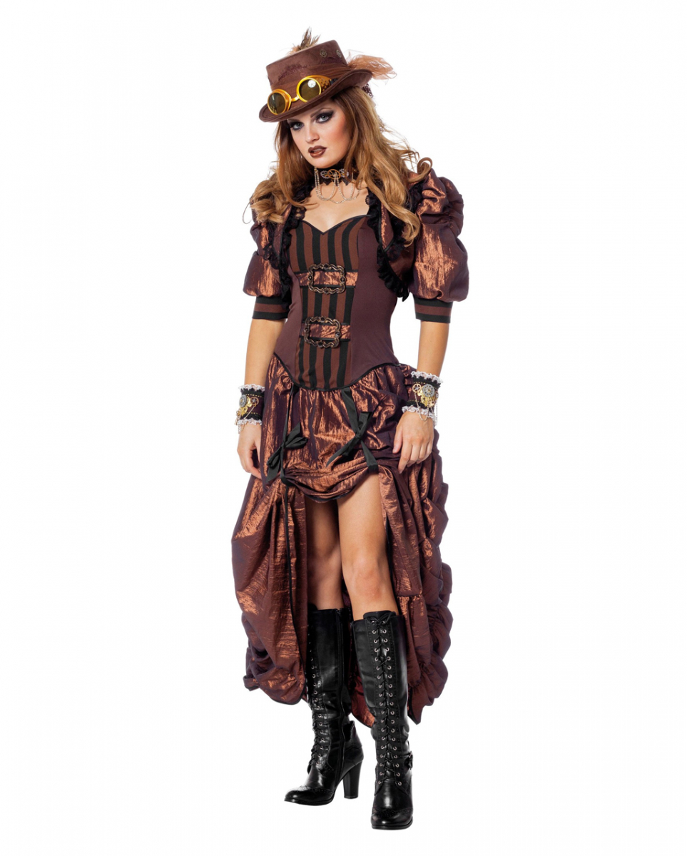 Viktorianisches Deluxe Steampunk Damen Kostüm