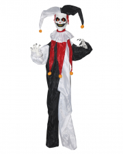 Animated Horror Clown Hanging Figure 144cm 