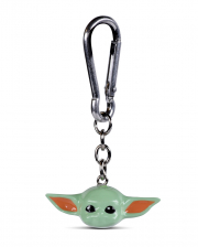 Baby Yoda The Mandalorian 3D Keychain 