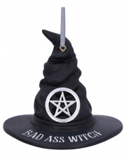 Bad Ass Witch Hänge-Ornament 9cm 