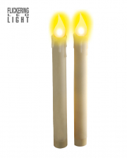 LED Candles Set Beige