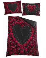 Bleeding Heart - Single Duvet Cover + 2 Pillowcases 