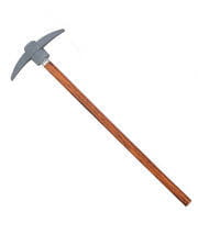 Halloween pickaxe as pencil 
