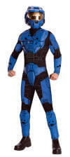 Blue Spartan Costume Deluxe XL 