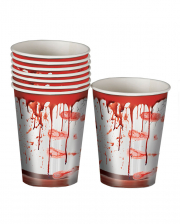 Bloody Party Paper Cup 8 Pieces 