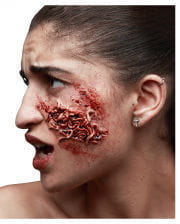 Bloody worms latex wound 