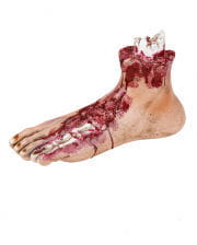 Blutiger Zombie Fuß 
