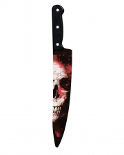 Blutiges Totenkopf Chef Messer 