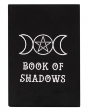 Book of Shadows A5 Samt Notizbuch 