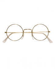 Brille mit runden Gläsern 