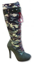 Camouflage Stiefel 