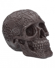 Celtic Iron Skull 16cm 