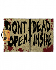 Don't Open Dead Inside the Walking Dead Fußmatte