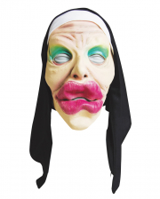 Drag Queen Nonnen Maske