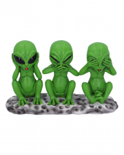 Drei Weise Aliens Figur 16cm 