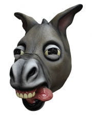 Verrückter Esel Latex-Maske