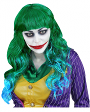 Evil Joker Damenperücke 