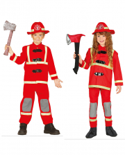 Feuerwehrmann Kinderkostüm 