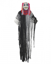 Fieser Totenkopf Clown Hängefigur