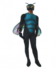 Fleischfliege Kostüm mit Maske & Flügeln 