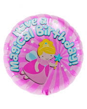 Folienballon Magical Birthday Fee 