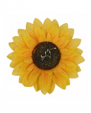 Gelbe Sonnenblume Brosche 
