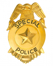 Shiny FBI Police brand 