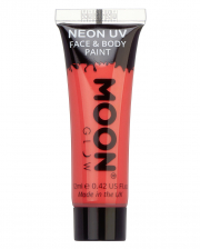 Glow in the Dark Make-up Neon Rot 