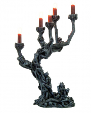 Gothic Kerzenhalter - Baum der gequälten Seelen 
