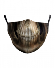 Gothic Skull Everyday Mask 2-ply With Filter Bag 