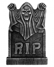 Tombstone With Skeleton Phantom Reaper 55cm 