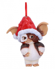 Gremlins Gizmo With Santa Hat Christmas Bauble 