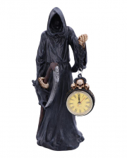 Grim Reaper With Clock Figure 39,5cm 
