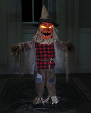 Grim Scarecrow Halloween Animatronic 