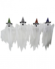 Spooky Halloween Geist mit Hexenhut 70cm 