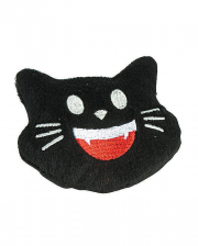 Halloween Plush Emoji Schwarze Katze 