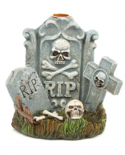 Halloween RIP Tombstone Backflow Incense Cone Holder 