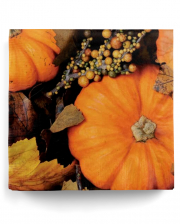 Halloween Napkins With Pumpkin & Autumn Leaves 20 Pcs. 